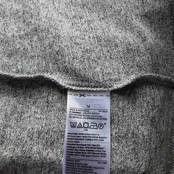 NWOT Softspun Metallic Midi Circle Skirt Size M - Picture 6 of 7